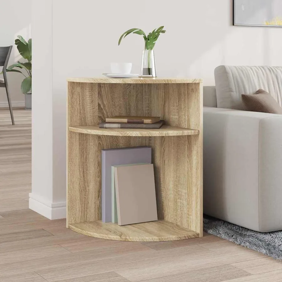 Table d'appoint Chêne Sonoma 39,7 x 39,7 x 60 cm - 4
