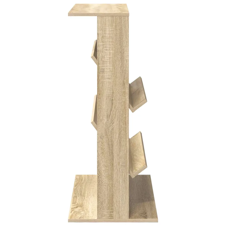 Étagère à magazines avec étagère Chêne Sonoma 70 x 41 x 96 cm - 6