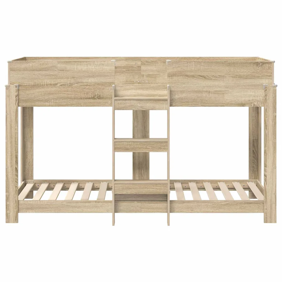 Lit Superposé pour Enfants Chêne Sonoma 75 x 190 cm - 5