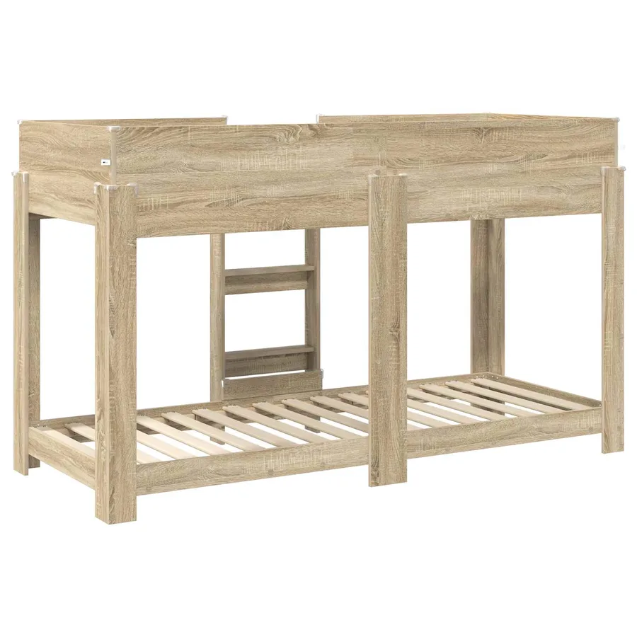 Lit Superposé pour Enfants Chêne Sonoma 75 x 190 cm - 7