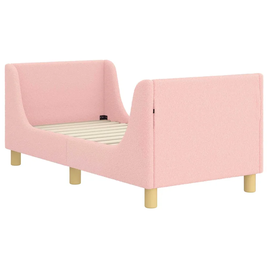 Cadre de lit pour tout-petit avec tête de lit Rose 70 x 140 cm - 2