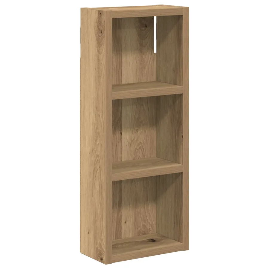 Armoire murale de salle de bain Chêne artisan 20 x 10 x 50 cm - 2