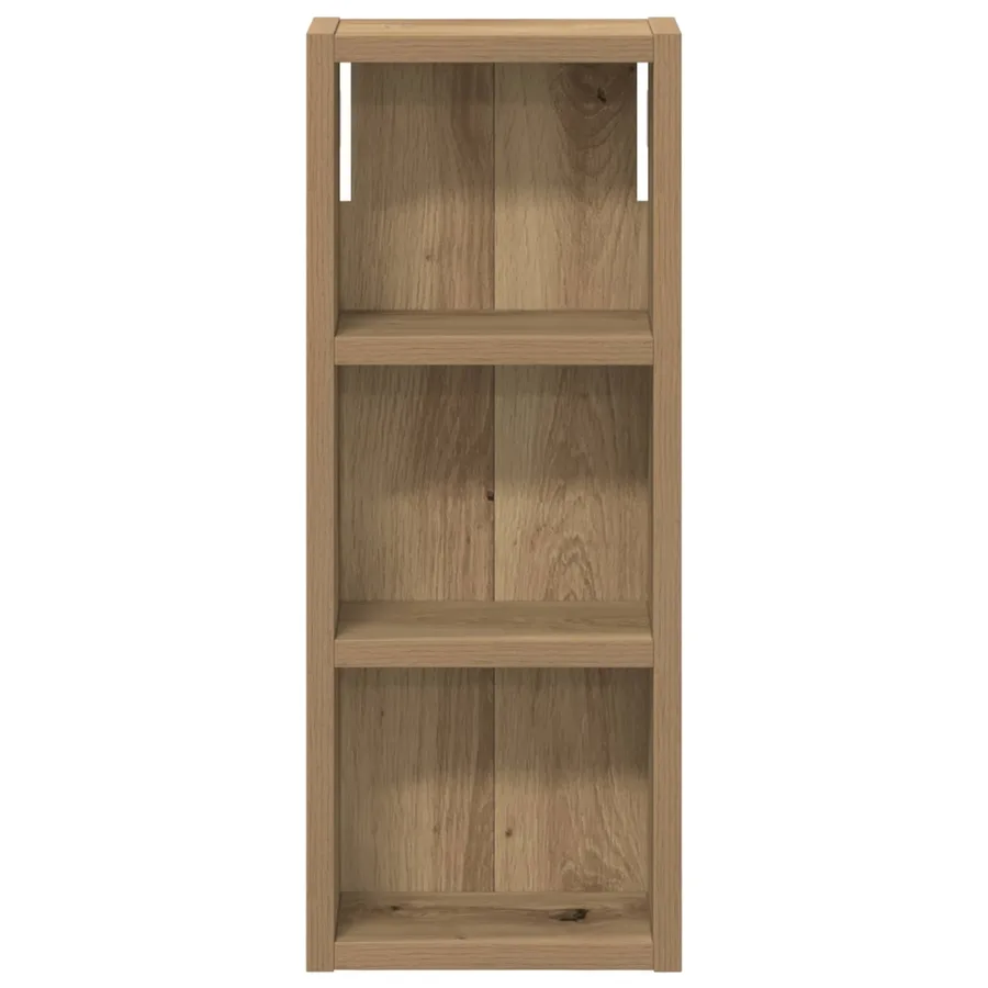 Armoire murale de salle de bain Chêne artisan 20 x 10 x 50 cm - 6