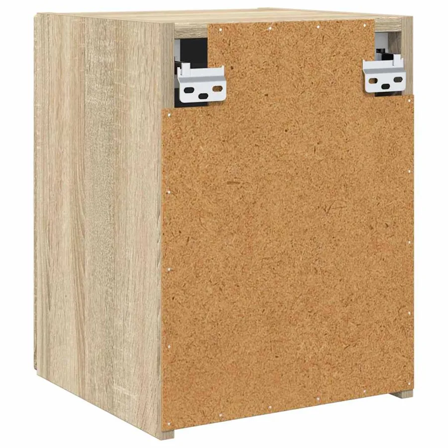 Meuble TV mural 2 pcs Sonoma 30 x 31 x 40 cm Bois d'ingénierie - 9