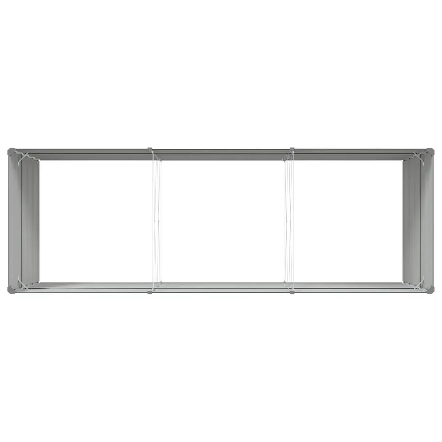 Jardinière Anthracite 290 x 100 x 75 cm Acier galvanisé - 7