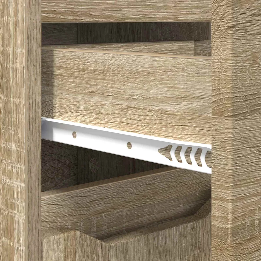 Cabinet de salle de bain Chêne Sonoma 30,5 x 30 x 101 cm - 8