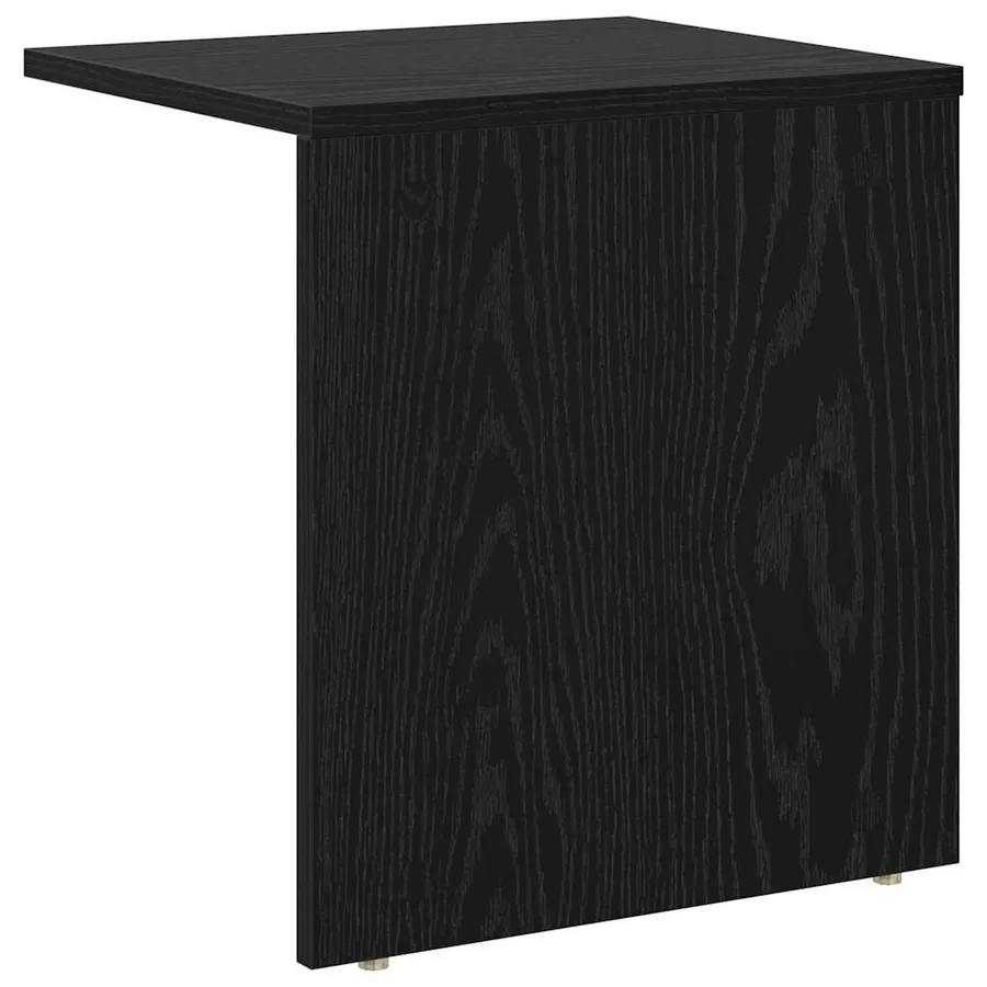 Table d'appoint Chêne noir 37 x 32 x 40 cm Bois d'ingénierie - 7