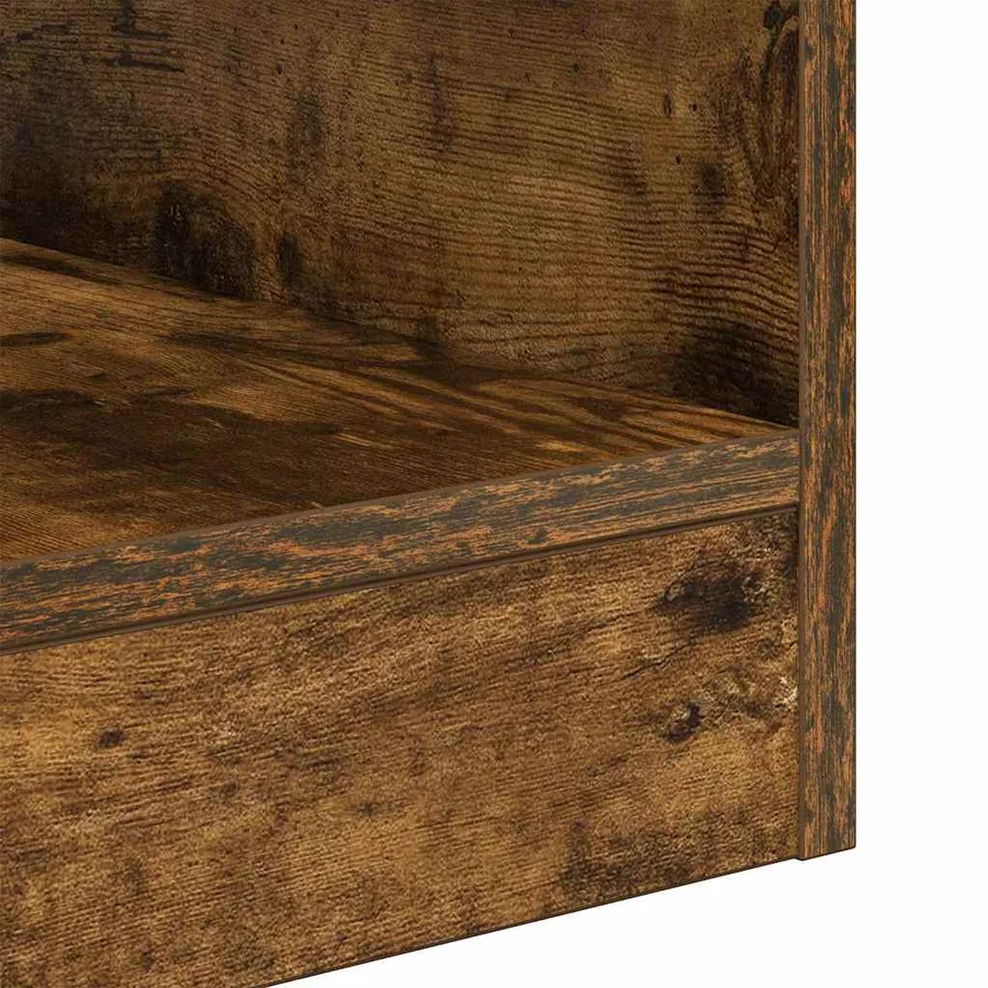 Table d'appoint Chêne fumé 40,5 x 40 x 45 cm Bois d'ingénierie - 9