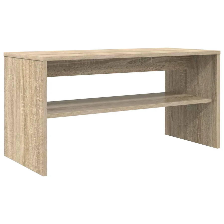 Meuble TV Chêne Sonoma 80 x 35 x 40 cm Bois d'ingénierie - 2