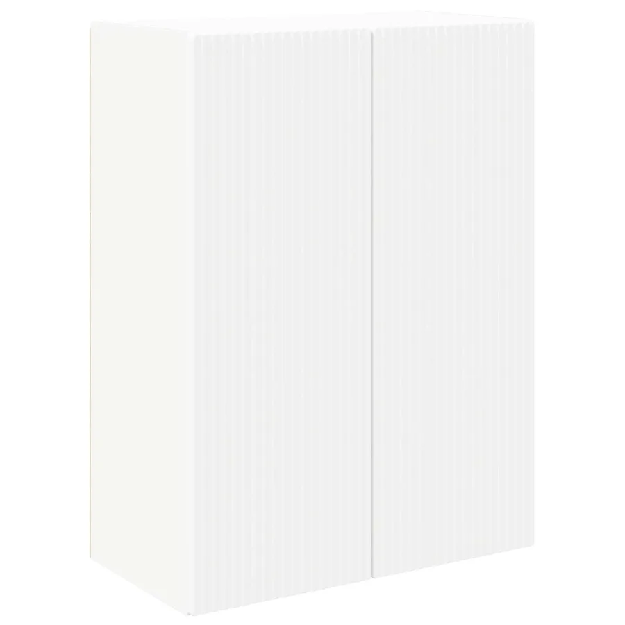Ensemble de meuble TV mural Montage mural 6 pcs Blanc - 7