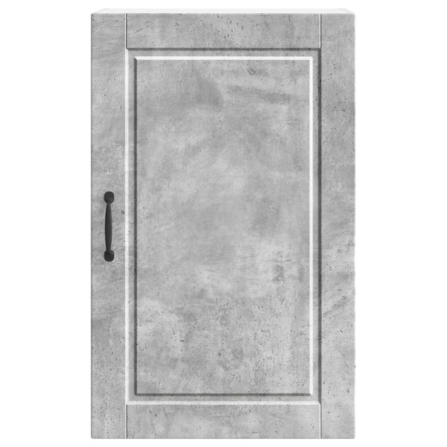 Meuble mural PORTO Gris béton 50 x 31 x 80 cm Bois d'ingénierie - 6