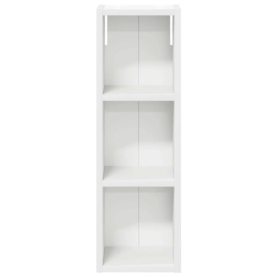 Armoire murale de salle de bain Blanc 20 x 16 x 62,5 cm - 6