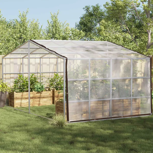Couverture pour plantes Transparent 4 x 5 m PE