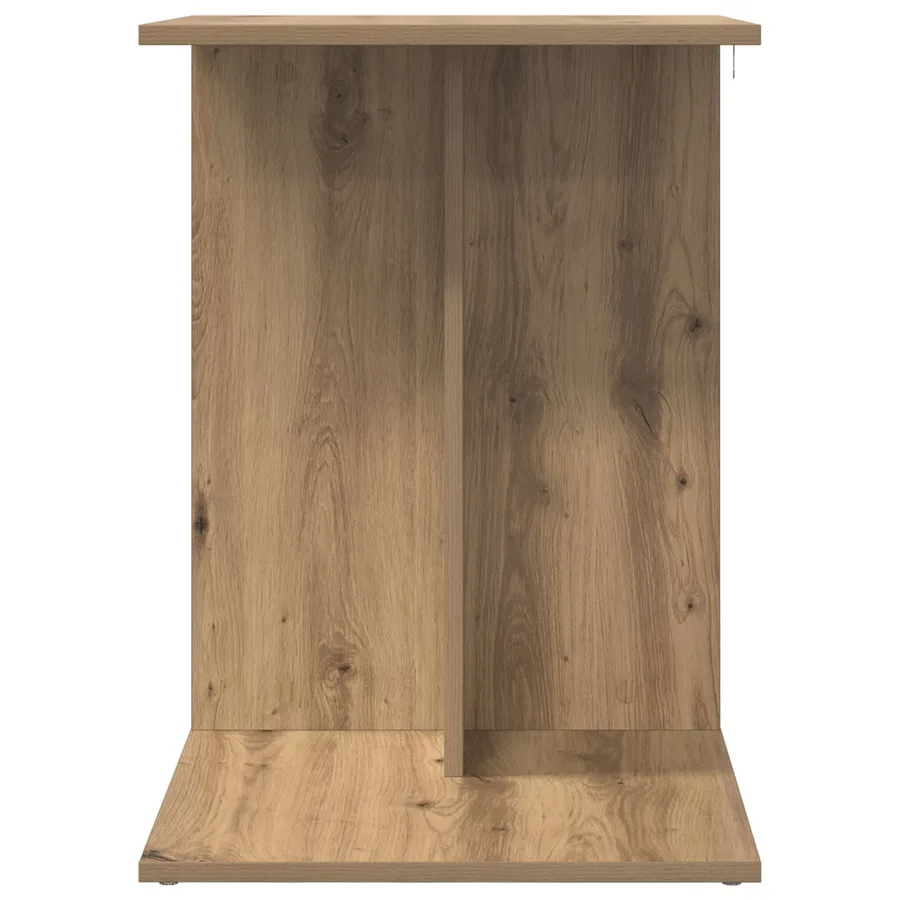 Table d'appoint Chêne artisanal 45 x 40 x 62,5 cm - 5