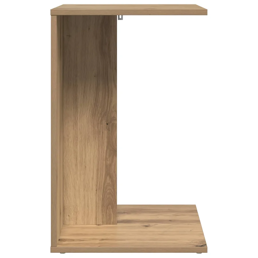 Table d'appoint Chêne artisanal 45 x 40 x 62,5 cm - 6