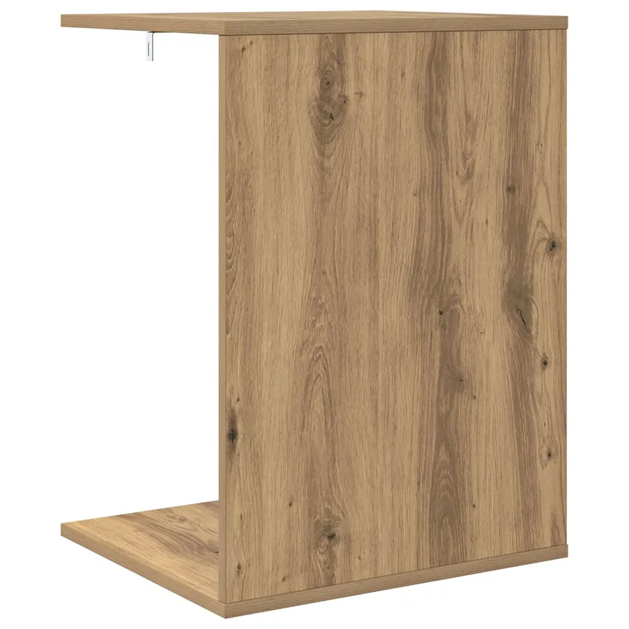 Table d'appoint Chêne artisanal 45 x 40 x 62,5 cm - 7