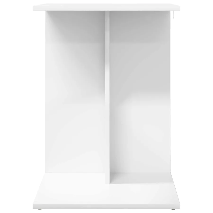 Table d'appoint Blanc 45 x 40 x 62,5 cm Bois d'ingénierie - 5