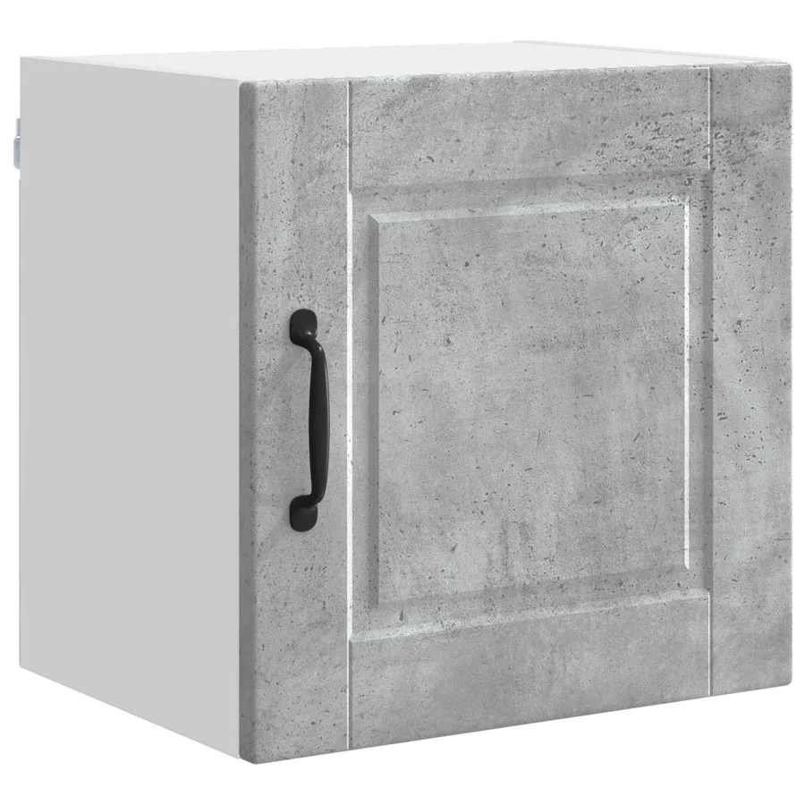 Meuble mural PORTO Gris béton 40 x 31 x 40 cm Bois d'ingénierie - 2