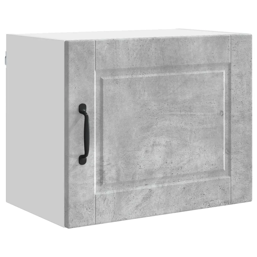 Meuble mural PORTO 2 pcs Gris béton 50 x 31 x 40 cm - 5
