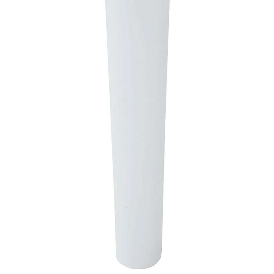 Chaise de salle à manger 2 pcs Blanc et marron - 8