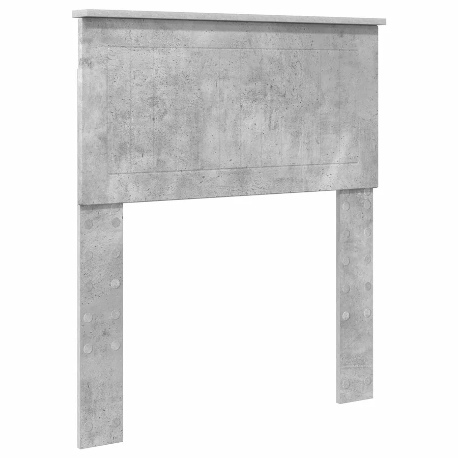 Lit de Rangement Gris béton 75 x 190 cm Bois d'ingénierie - 7