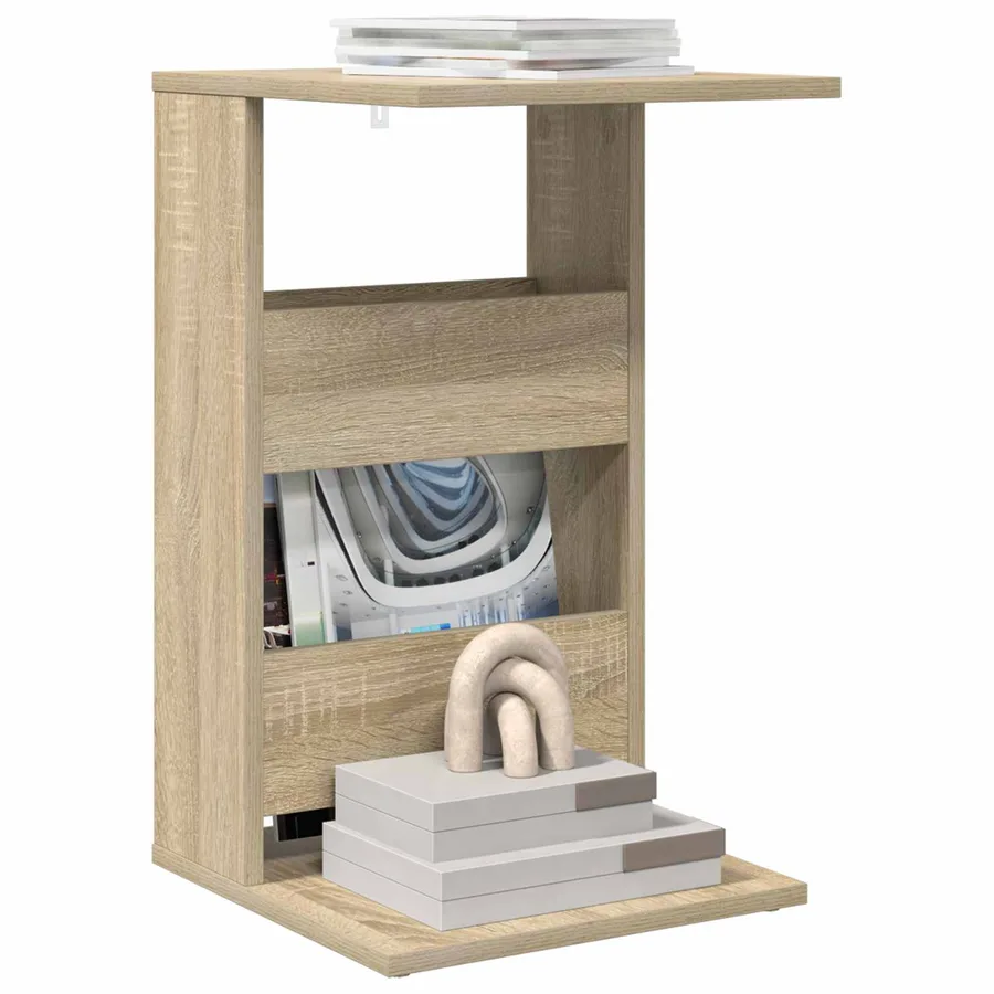 Table d'appoint Chêne Sonoma 40 x 35 x 60,5 cm - 3
