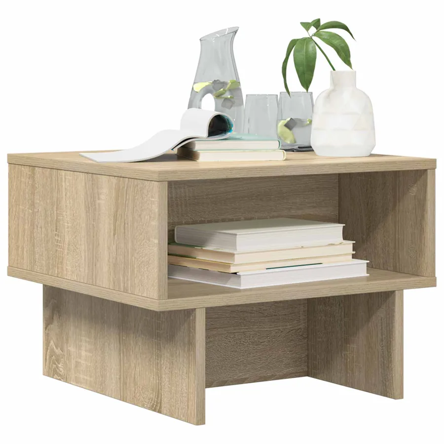Table basse Chêne Sonoma 48 x 46 x 35 cm Bois d'ingénierie - 3