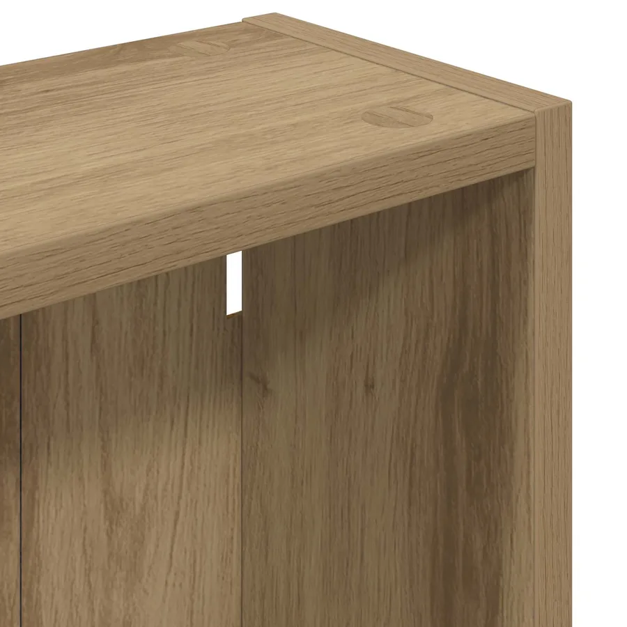 Armoire murale de salle de bain Chêne artisan 30 x 14 x 70 cm - 9