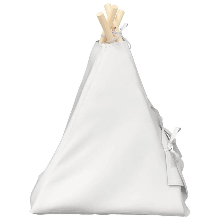 Teepee pour animaux de compagnie avec coussin 40 x 40 x 50 cm - 6