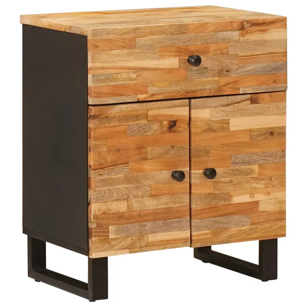 Armoire de lit Marron 50 x 33 x 60 cm Bois de mangue massif