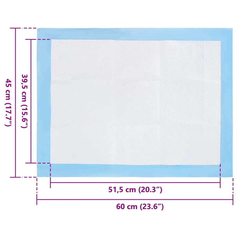 Tapis d'entraînement pour animaux en tissu non tissé 50 pcs - 6