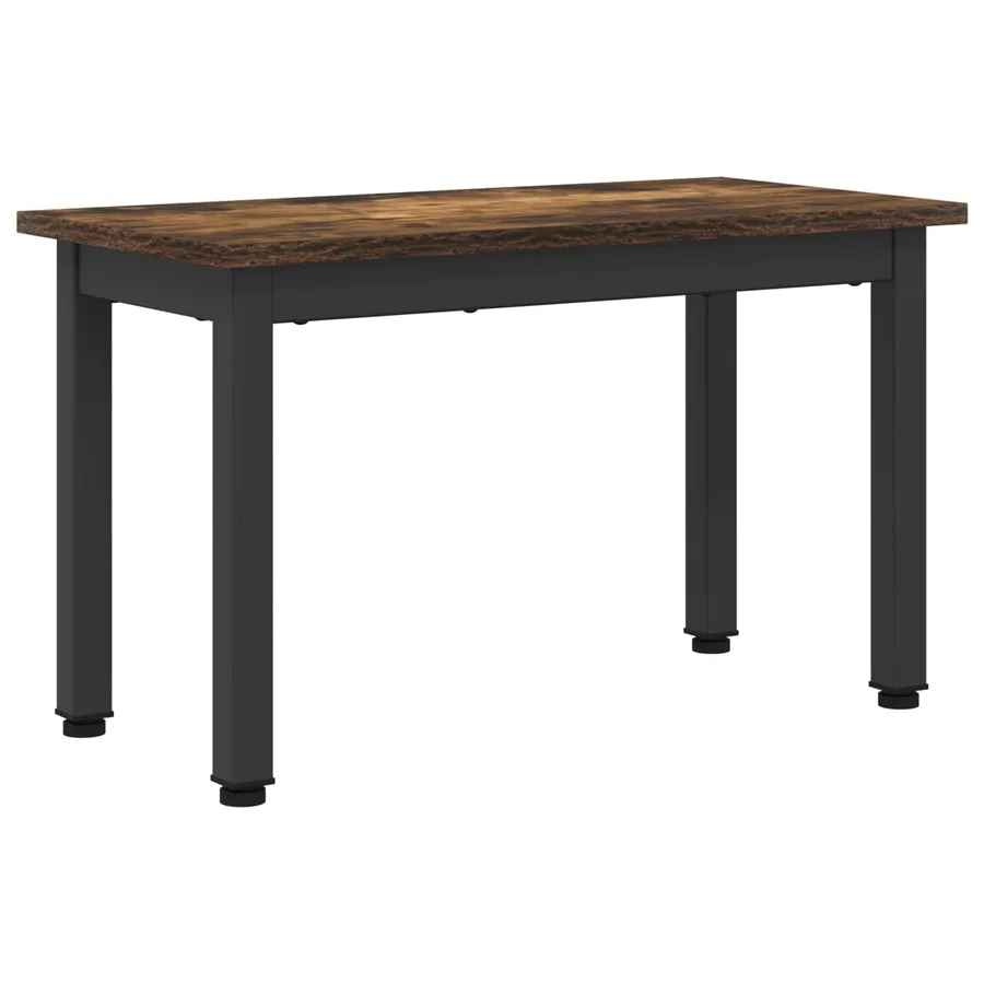 Table basse Chêne Fumé 60 x 30 x 36 cm Bois d'ingénierie - 2