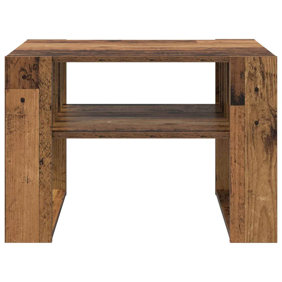 Table basse Bois ancien 66 x 49,5 x 45 cm Bois d'ingénierie - 5