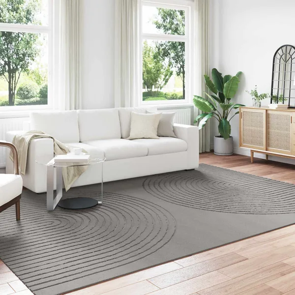Tapis de surface GALATI Gris 340 x 240 cm Polyester