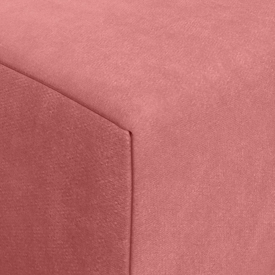 Canapé-lit pliable Rose 200 x 70 x 10 cm Velours - 6