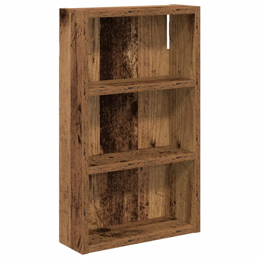 Armoire murale de salle de bain Bois ancien 30 x 10 x 50 cm - 2