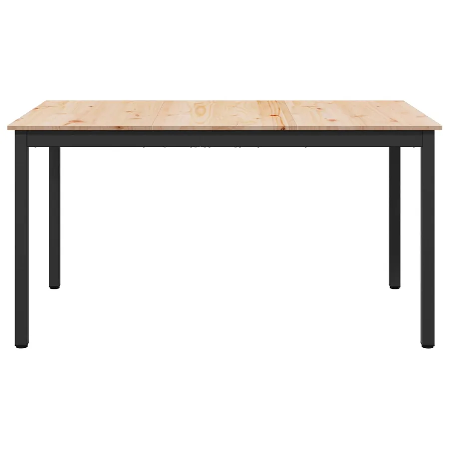 Table de salle à manger / Table de repas Naturel - 5