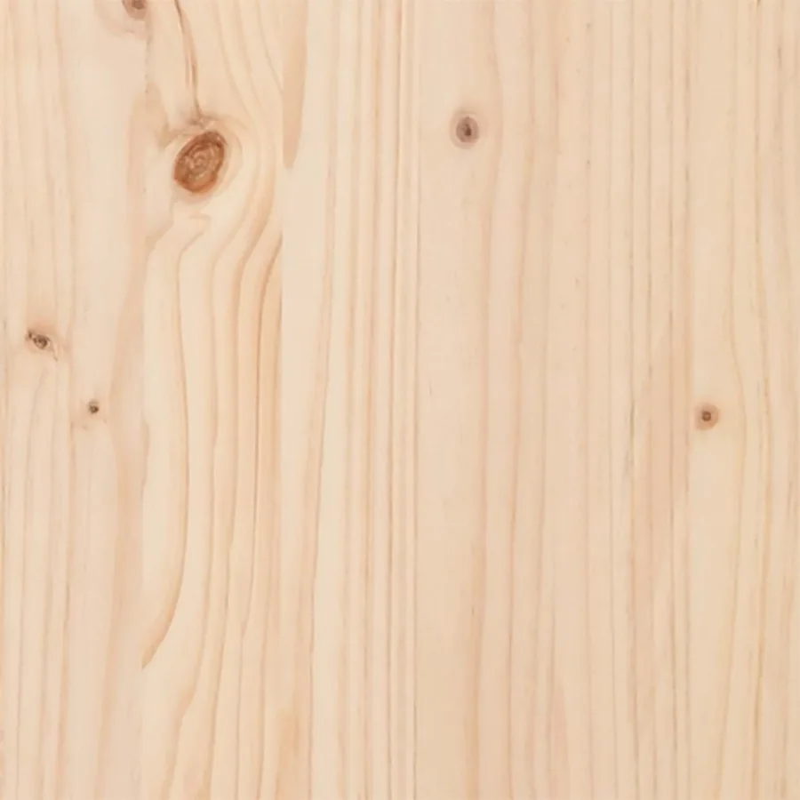 Table de bar Naturel 80 x 80 x 105 cm Bois de pin massif - 9
