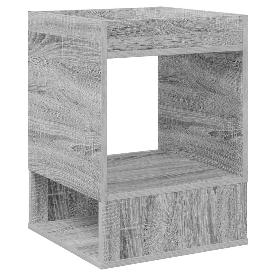 Table d'appoint 2 pcs Gris Sonoma 40 x 40 x 56 cm - 5