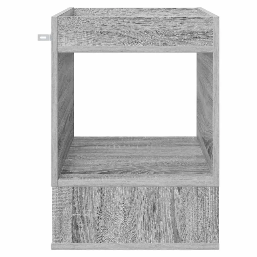 Table d'appoint 2 pcs Gris Sonoma 40 x 40 x 56 cm - 6
