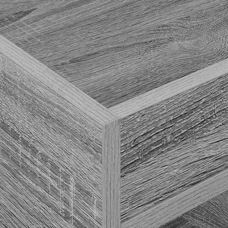 Table d'appoint 2 pcs Gris Sonoma 40 x 40 x 56 cm - 9