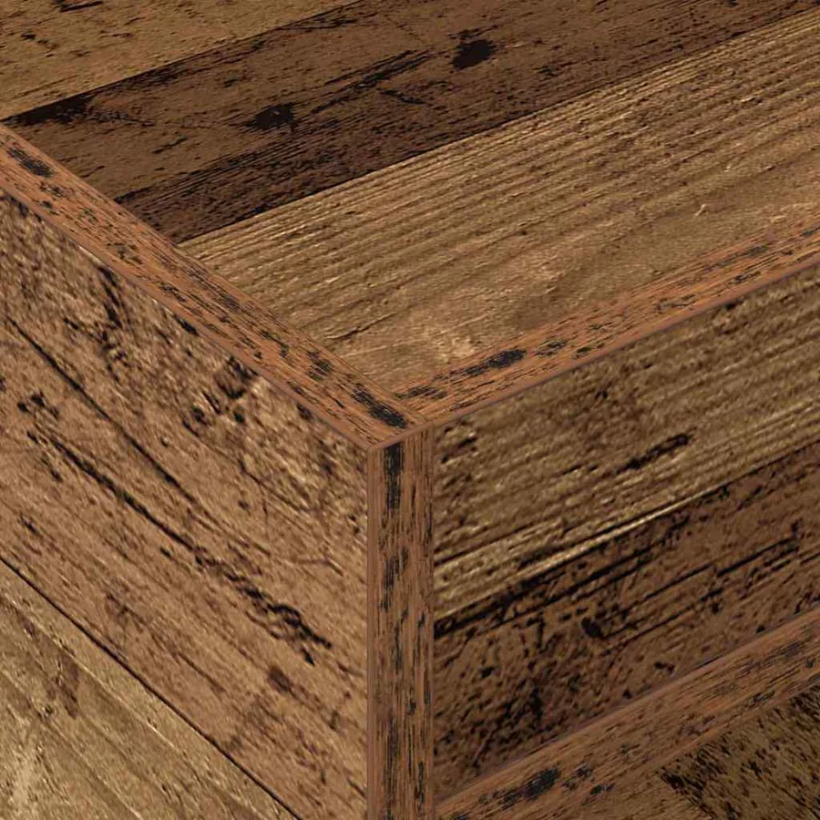 Table d'appoint 2 pcs Bois ancien 40 x 40 x 56 cm - 9