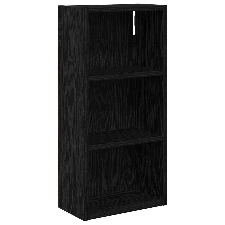 Armoire murale de salle de bain Chêne Noir 30 x 16 x 62,5 cm - 2