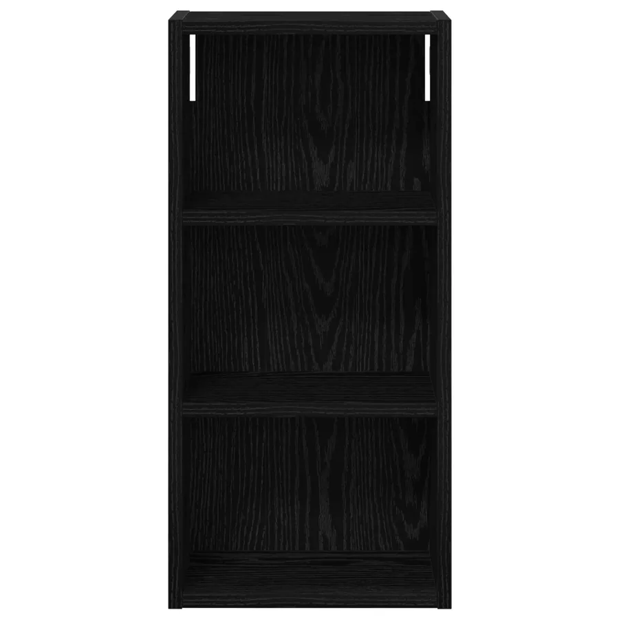 Armoire murale de salle de bain Chêne Noir 30 x 16 x 62,5 cm - 6