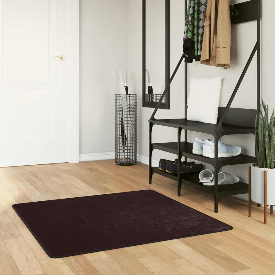Coureur de Tapis MARSA Anthracite 100 x 100 cm Polyester et PVC