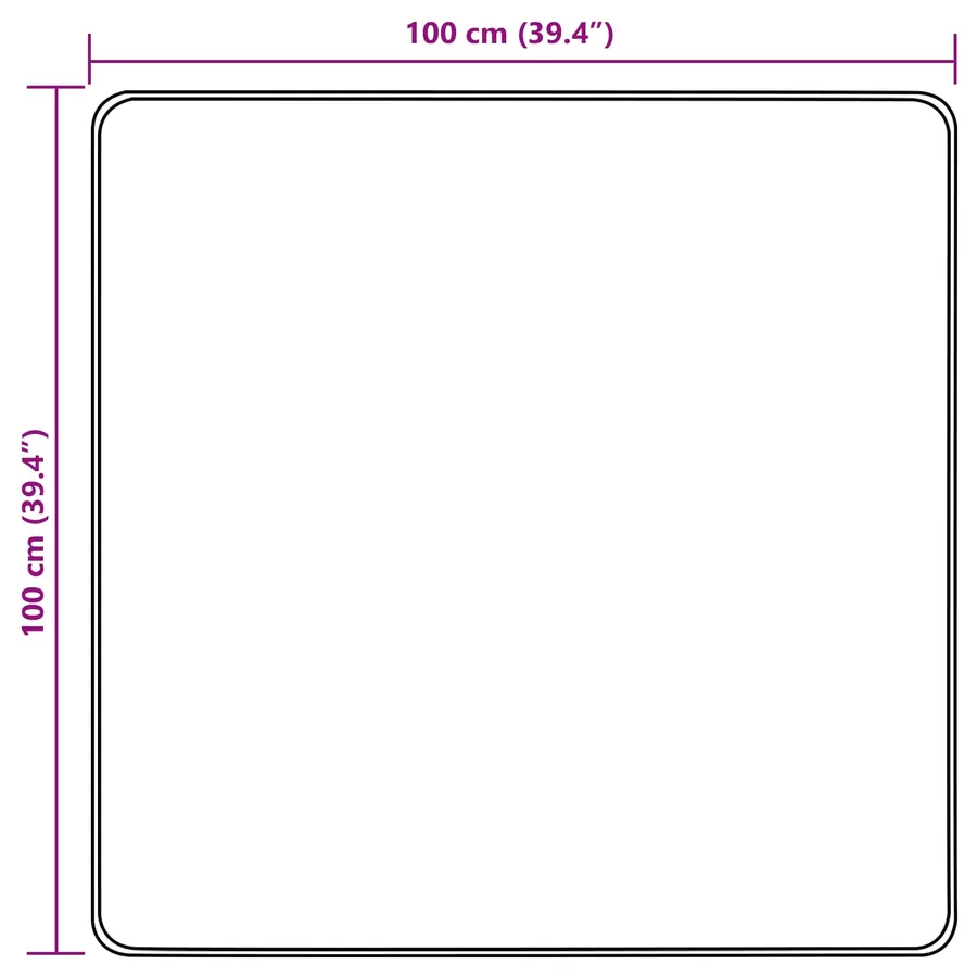 Coureur de Tapis MARSA Multicolore 100 x 100 cm - 7