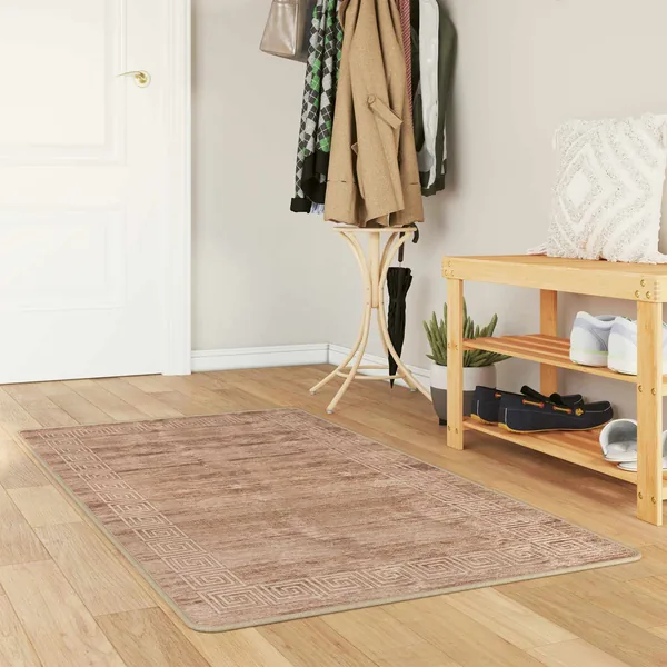 Coureur de Tapis MARSA Blanc 100 x 200 cm Polyester et PVC