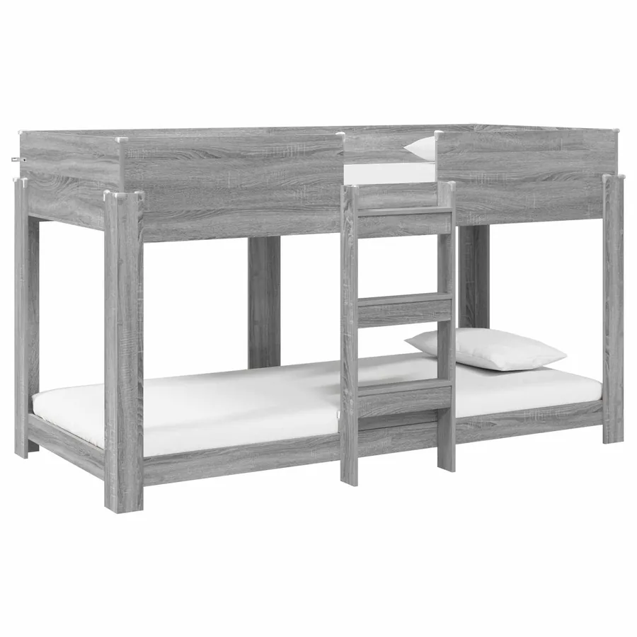 Lit Superposé pour Enfants Gris Sonoma 90 x 200 cm - 2