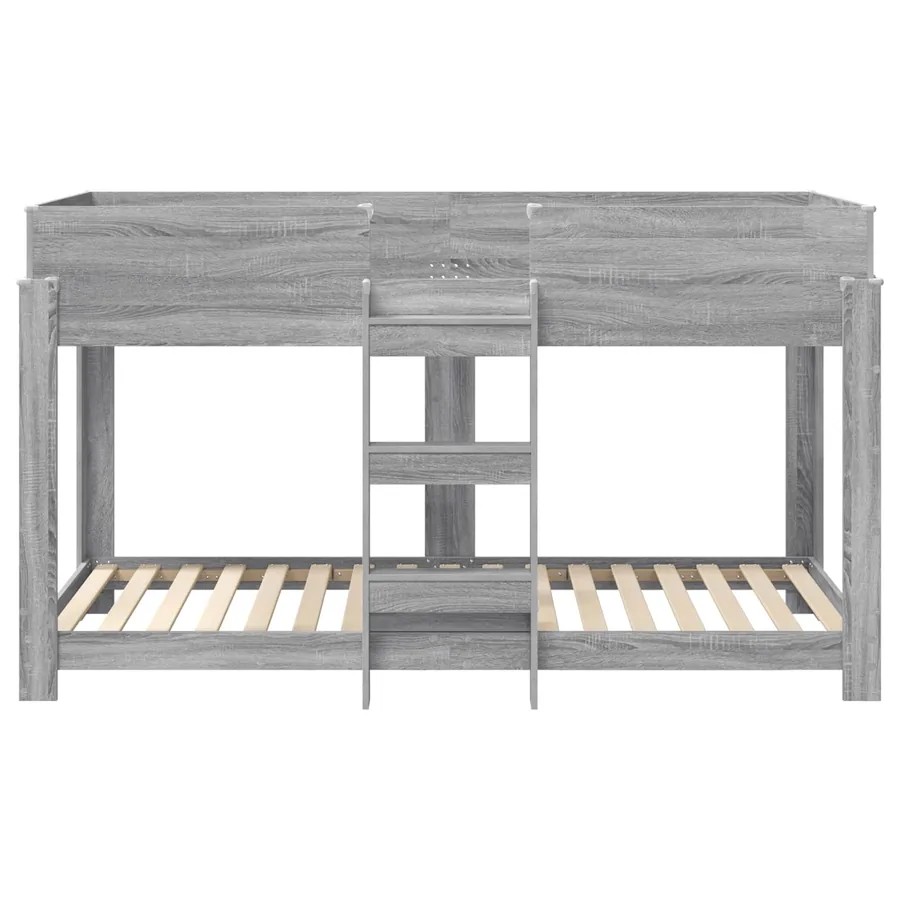 Lit Superposé pour Enfants Gris Sonoma 90 x 200 cm - 5