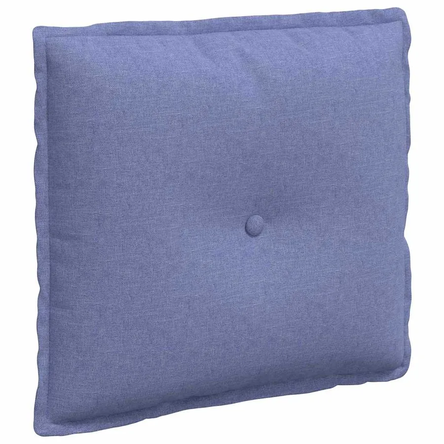 Coussin de Dos Bleu denim 50 x 19 x 45 cm tissu - 2